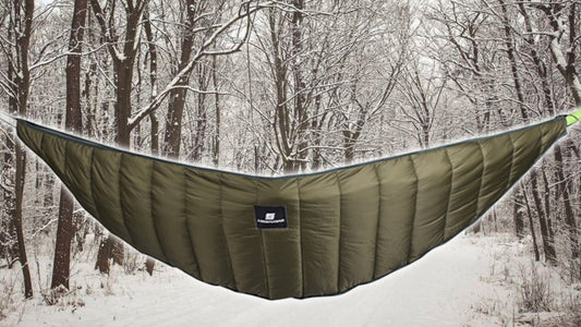 Embrace Winter Camping with the Ultimate Hammock Underquilt and Sleeping Bag Combo