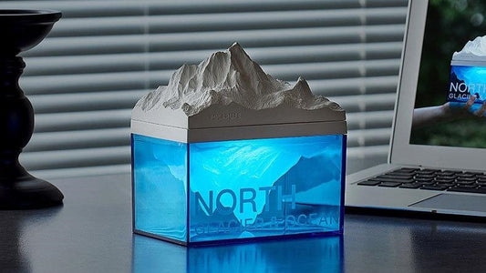 Transform Your Bedroom with the Glacier Bluetooth Night Light Speake