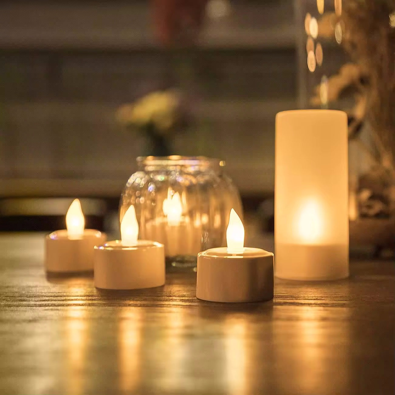 Rechargeable led candle light hotsell